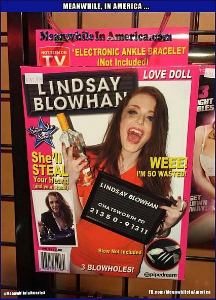 This One Might Be a Little Hard To Find   Meanwhile In America Lindsay Lohan blow up sex doll 426x590